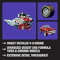 Vista 3 de MPC 1984 GMC Pickup 1:25 Scale Model Kit (Black Version)