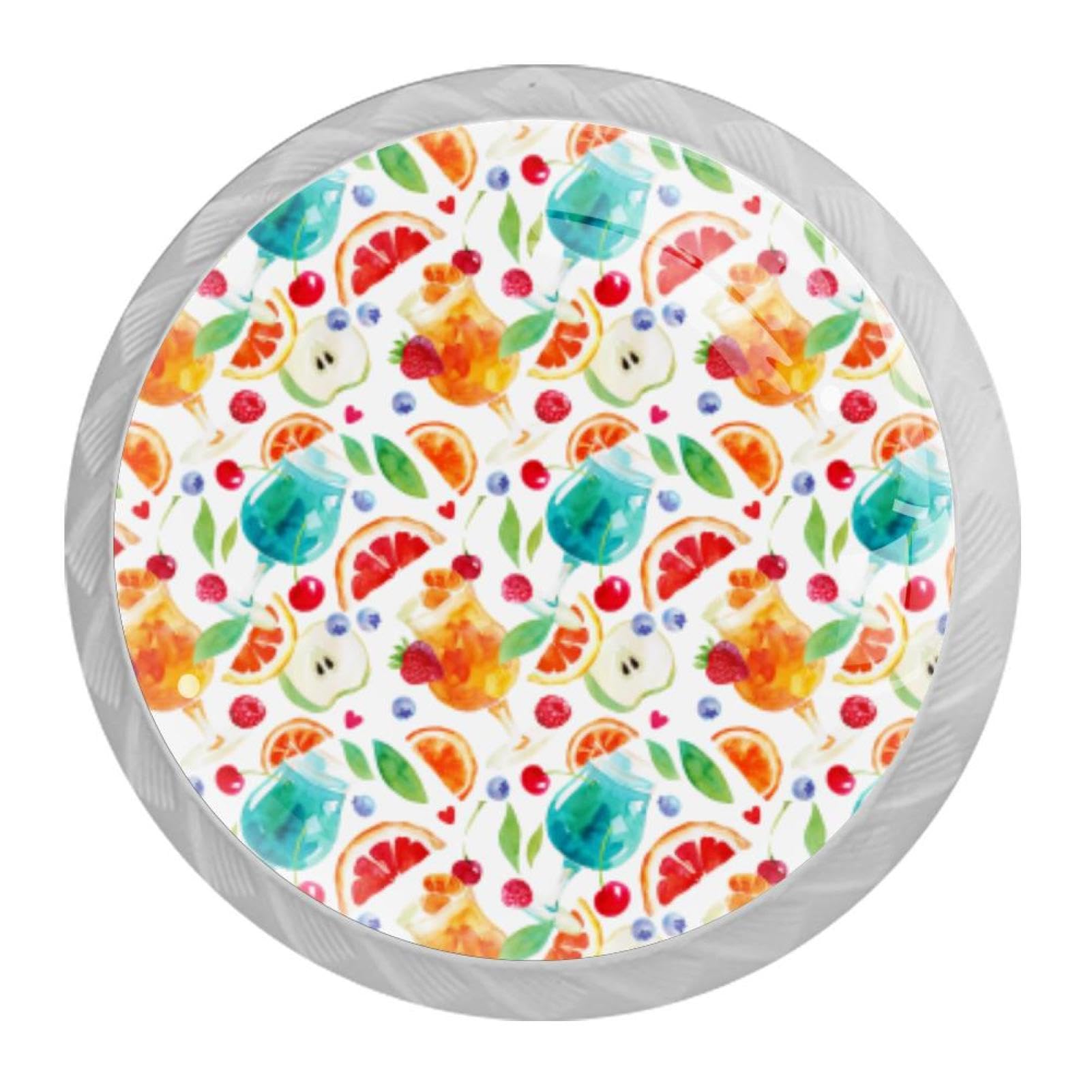 Tqmspg Multi Colorful Fruits Pattern