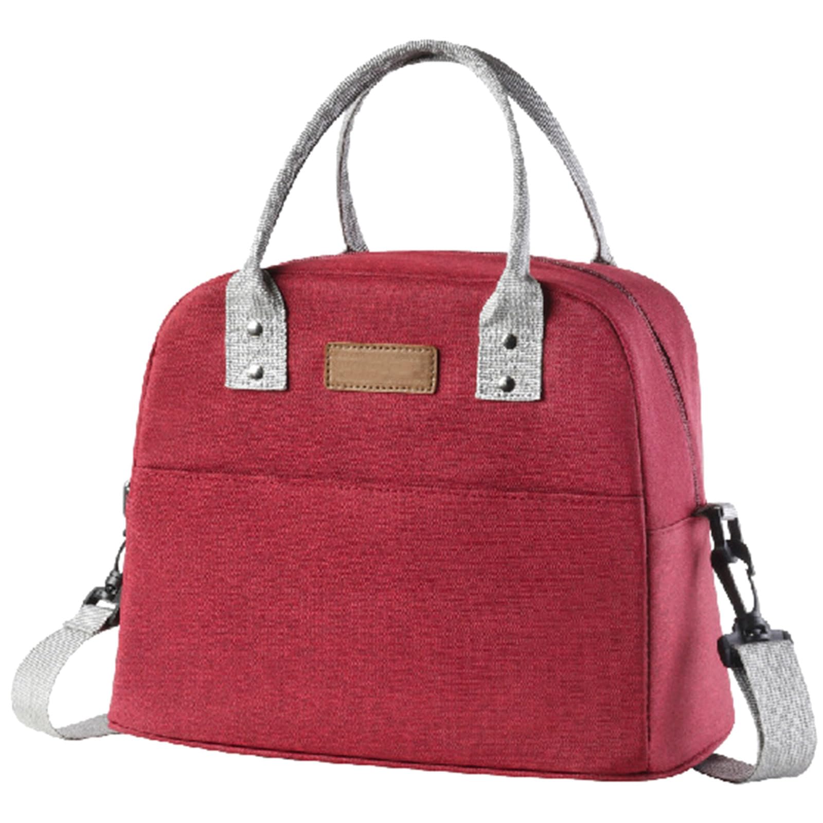 Xinsheinelry Lunch Bag Insulated Bag for Work and Travel Large Capacity Food Container with Shoulder Belt Student Supply Food Container
