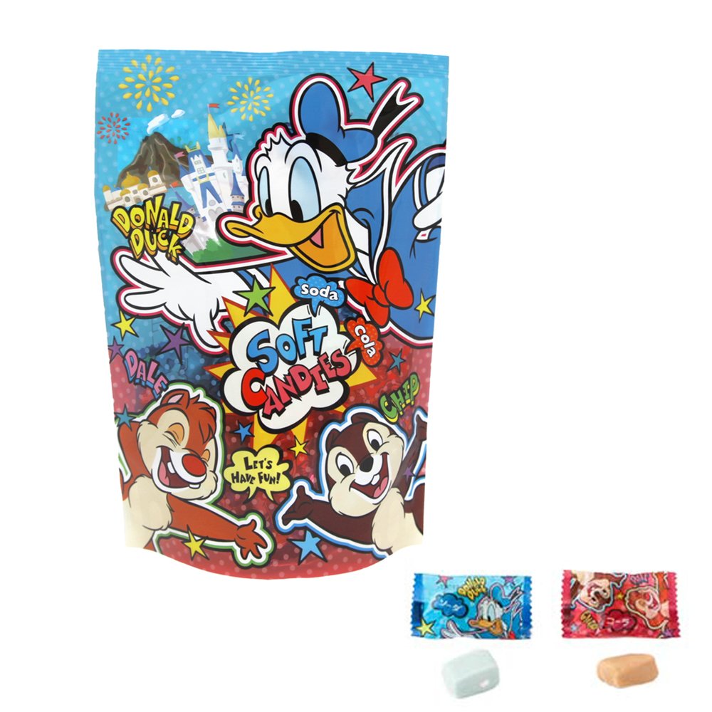 Amazon.co.jp: ドナルド チップ＆デール ソフトキャンディー お菓子 お