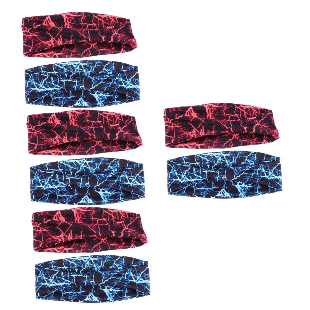 TOYANDONA Cinturón Antitranspirante De Fitness Diadilla Atlético Banda De Cabello Cintas para El Pelo De Las Mujeres Sudor Diademas Atléticas Diadema Atlética Poliéster