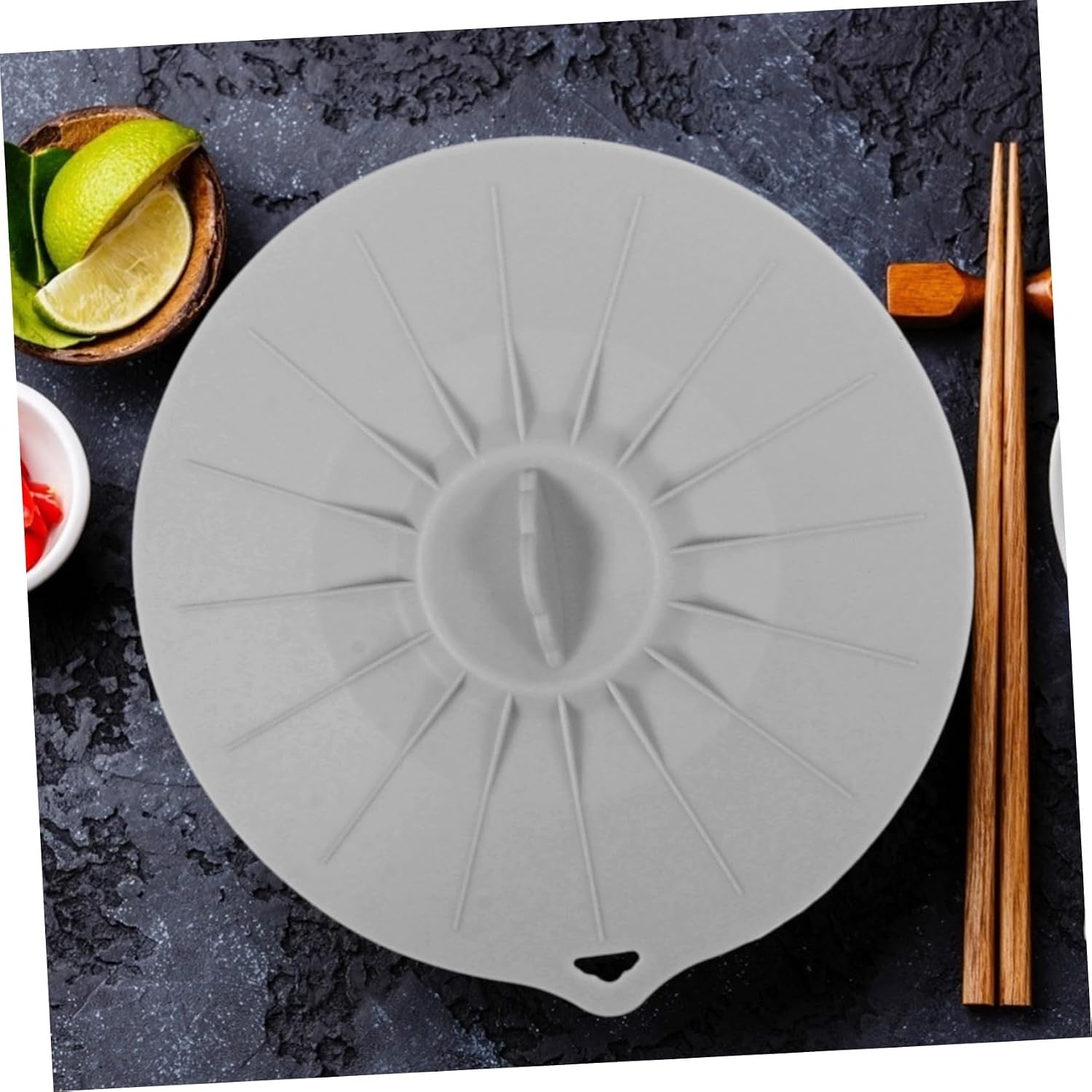 VOSAREA Silicone Bowl Cover Microwave Splatter Guard for Food Reusable Lids for Pot Sealed Lid Kitchen Silicone
