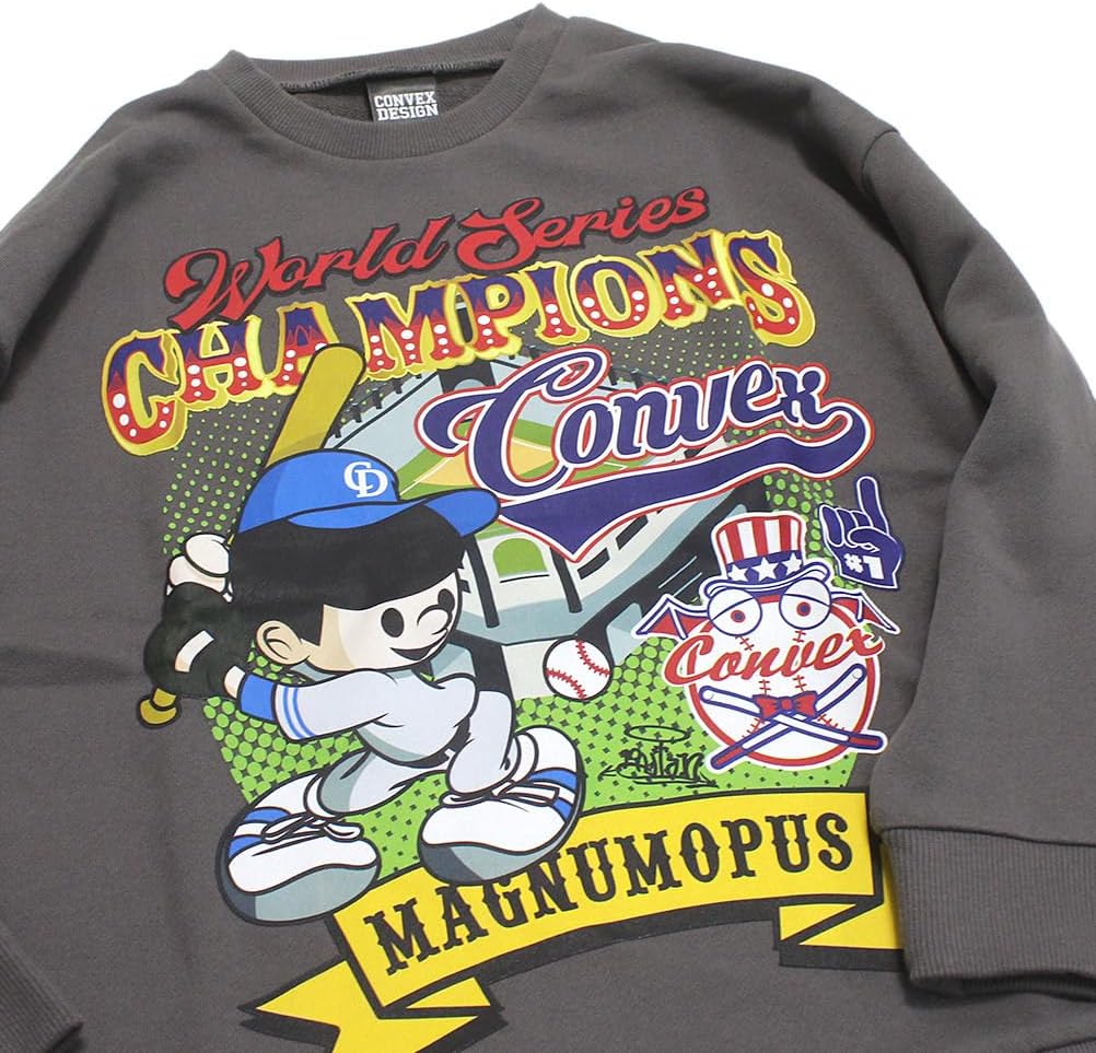 [CONVEX] コンベックス ベースボールBIGトレーナー ボーイズ ユニセックス