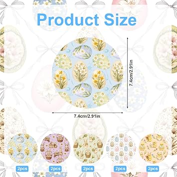 10pcs Sensor Covers for Libre 2/3, Easter Theme Waterproof Sensor Patch Breathable & Latex Free CGM Adhesive Overlay Patches Stickers Compatible with Libre 2 and 3 Accessories