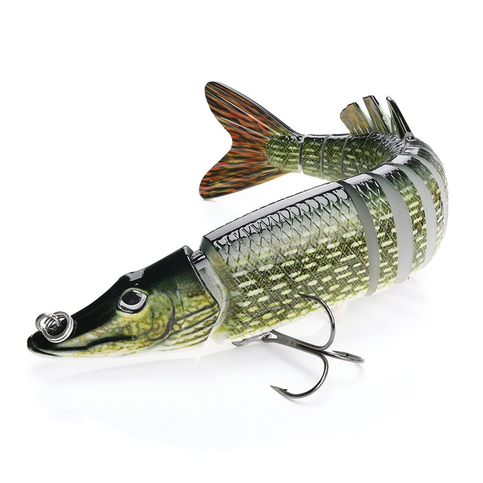 30cm 208g Super Big Pike Wobblers señuelo de Pesca Salvaje Accesorios de Pesca for Aparejos de Pesca de mar señuelo bajo Cebo Duro (Color : Color D)