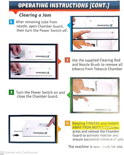 Miniatura 5 de Poweroll 2 - Máquina de cigarrillos eléctrica tamaño King y 3937in