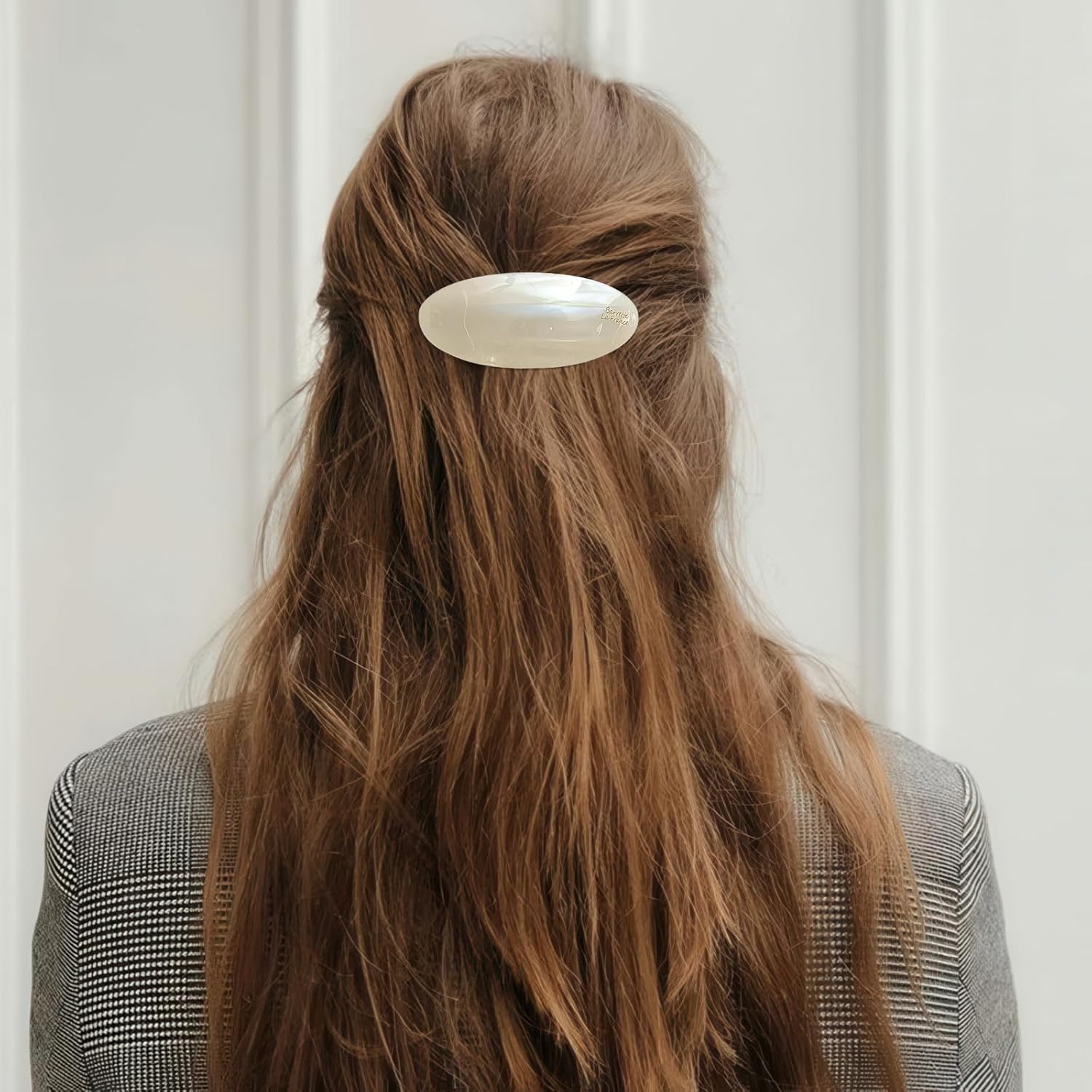 3PCS Tortoise Shell Hair Clips Acetate Hair Barrettes Large Vintage French Pins Classic Snap Retro Clasp Hairgrips Hair Accessories for Long Thick Hair Women Girls - Image 7