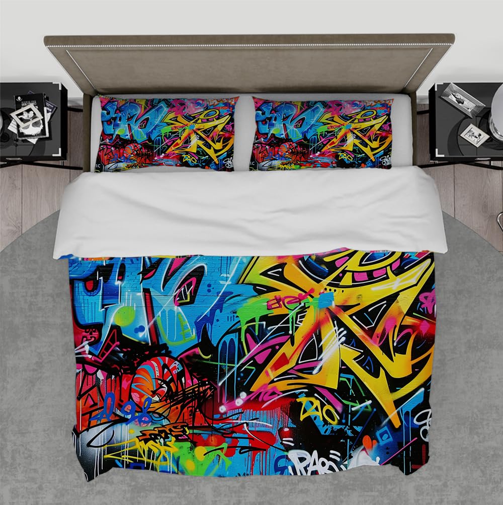 Couverture de couette hippie : fini le linge froissé avec ce lit hip hop