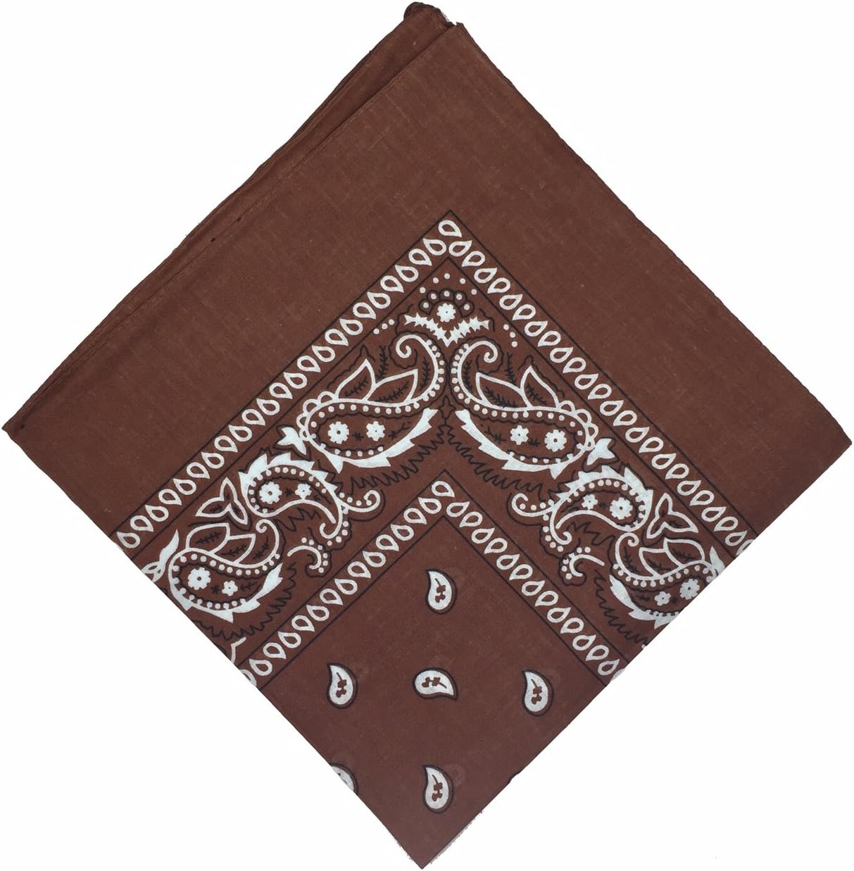 Boolavard - Bandane con motivo paisley originale, 100% cotone, colore a scelta, taglia unica