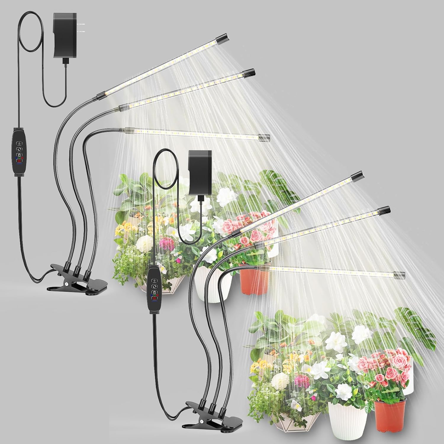 bseah Plant Light Grow Light for Indoor Plants 2 Pack