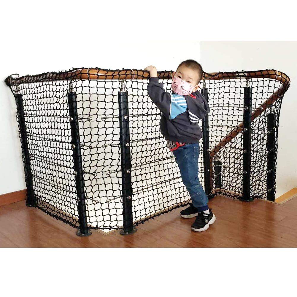 EMILYPRO Child Safety Net Stair Balcony Railing Protector/Pet Toy AntiFall Sturdy