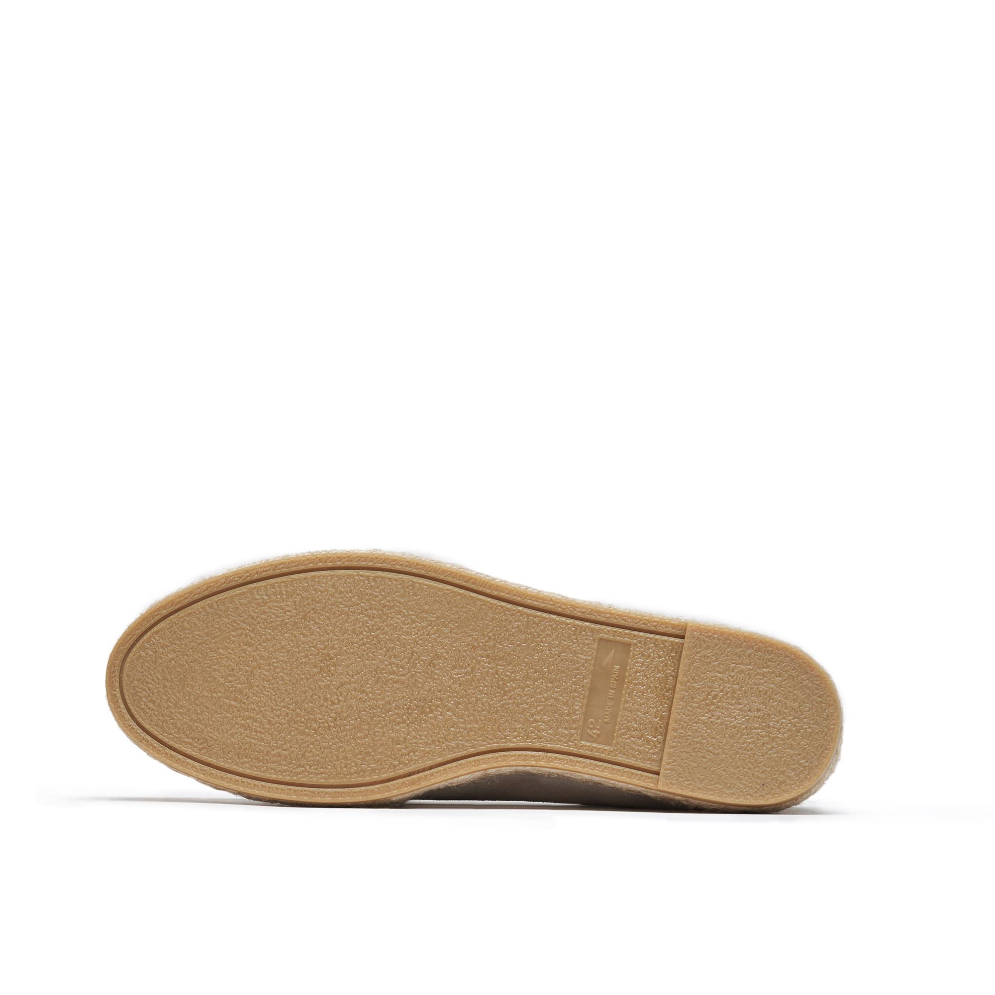 FRED MARTIN COLLECTION, Mocasiness de Ante con Suela de Esparto y Forro en Piel de Hombre