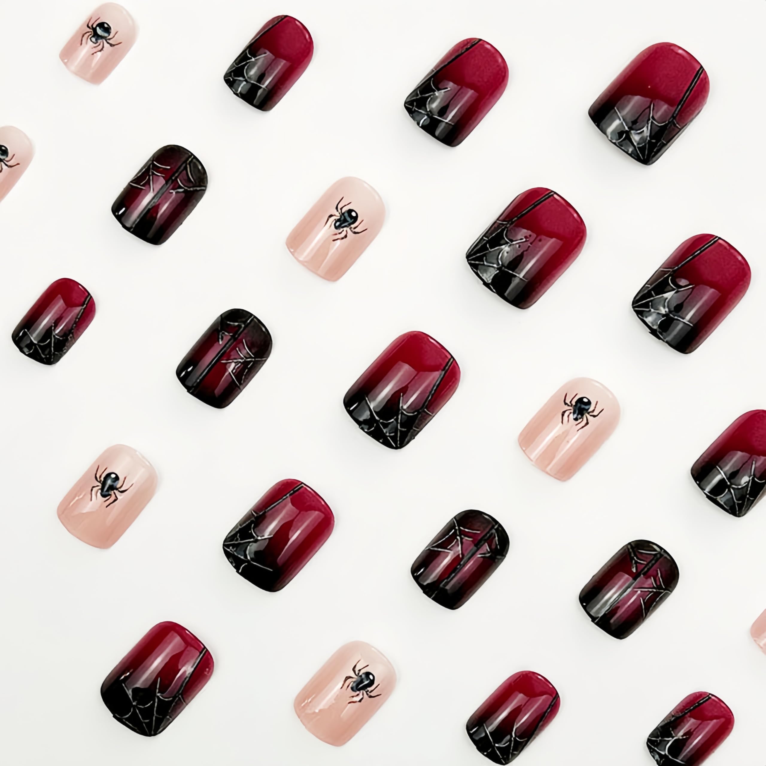 SXVME Soft Gel Press on Nails Short Square - Image 3