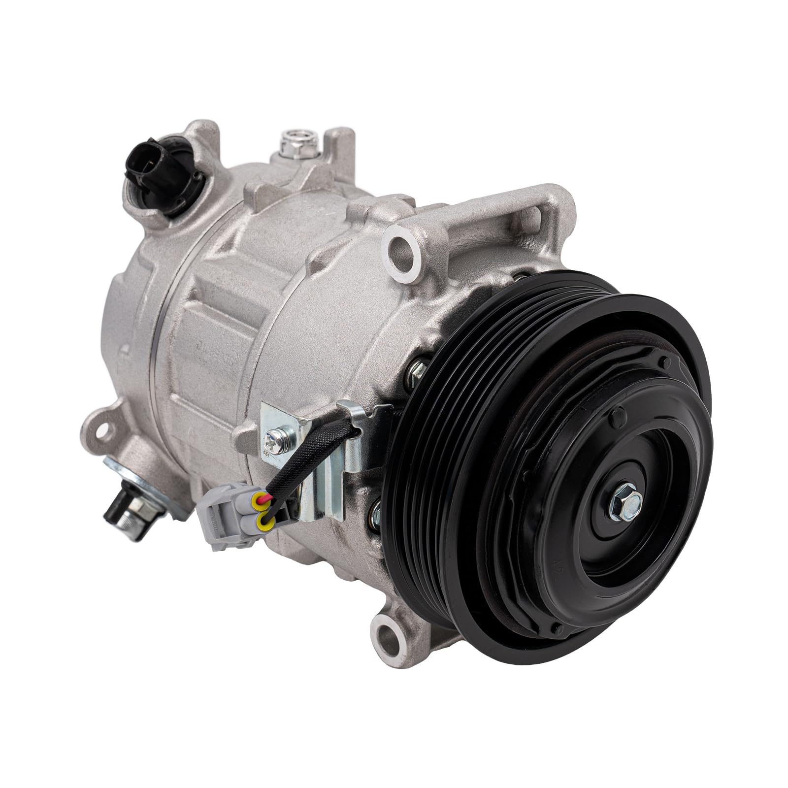 FiueStur A/c Compressor with Clutch,Fit for Dodge Dart 2013-2016 | Direct Replacement | Metal | 10S20C Type | 6-Groove Pulley | PAG 100 Oil