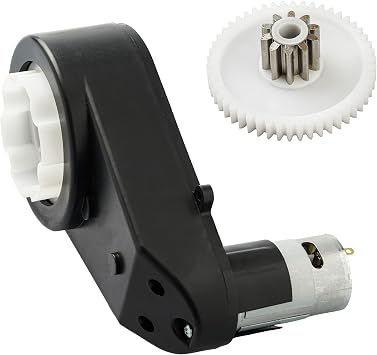 علبة تروس 550 30000RPM مع محرك 12V للعجلات الكهربائية ، RS550 12 فولت DC Motor High Speed Match الأطفال الذين يعملون على ركوب السيارة   