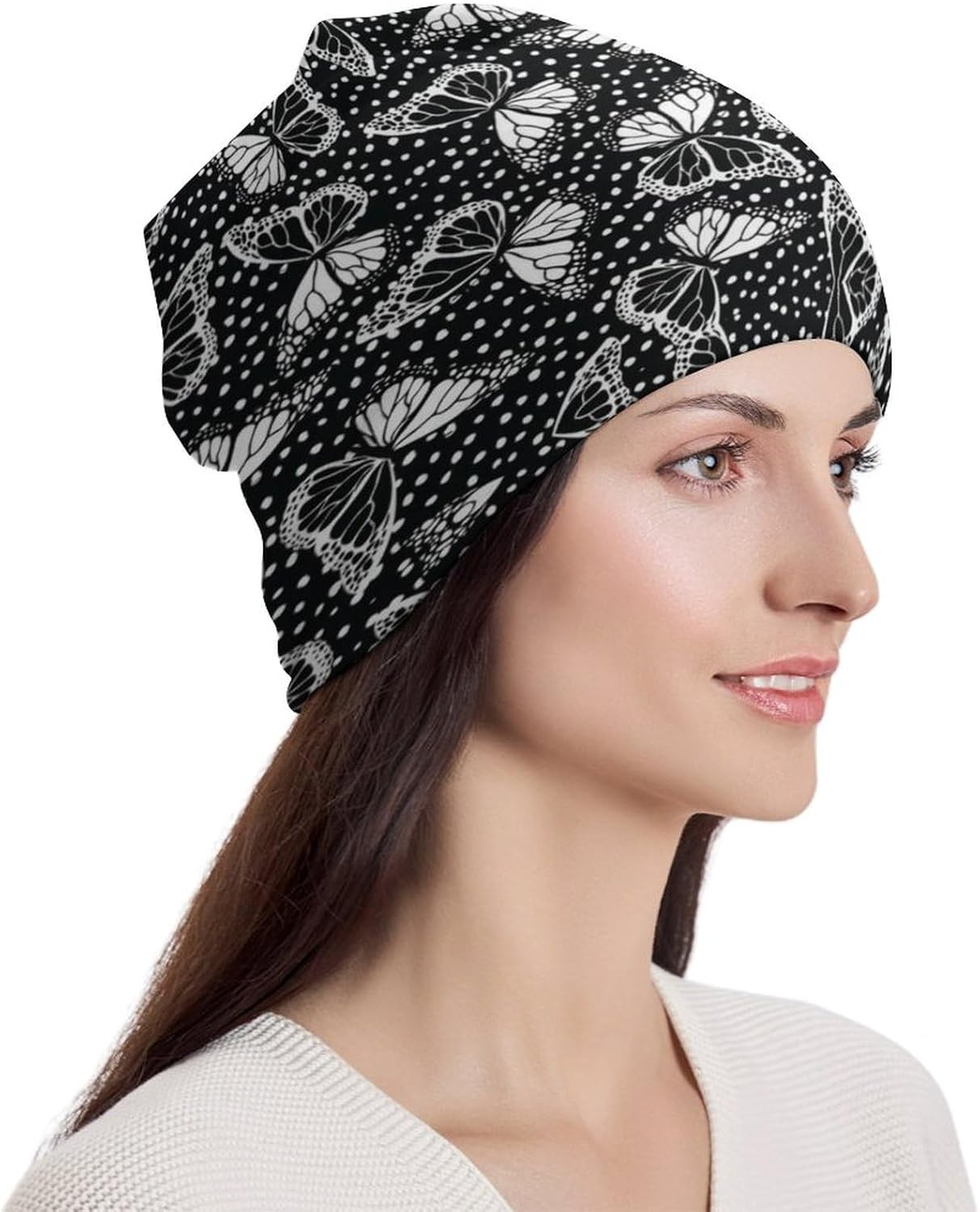 Chemo Headwear Hats Caps for Women, Cancer Headwear Coverings Hats for Women Chemo, Baggy Skull Cap Beanies Women - Image 2