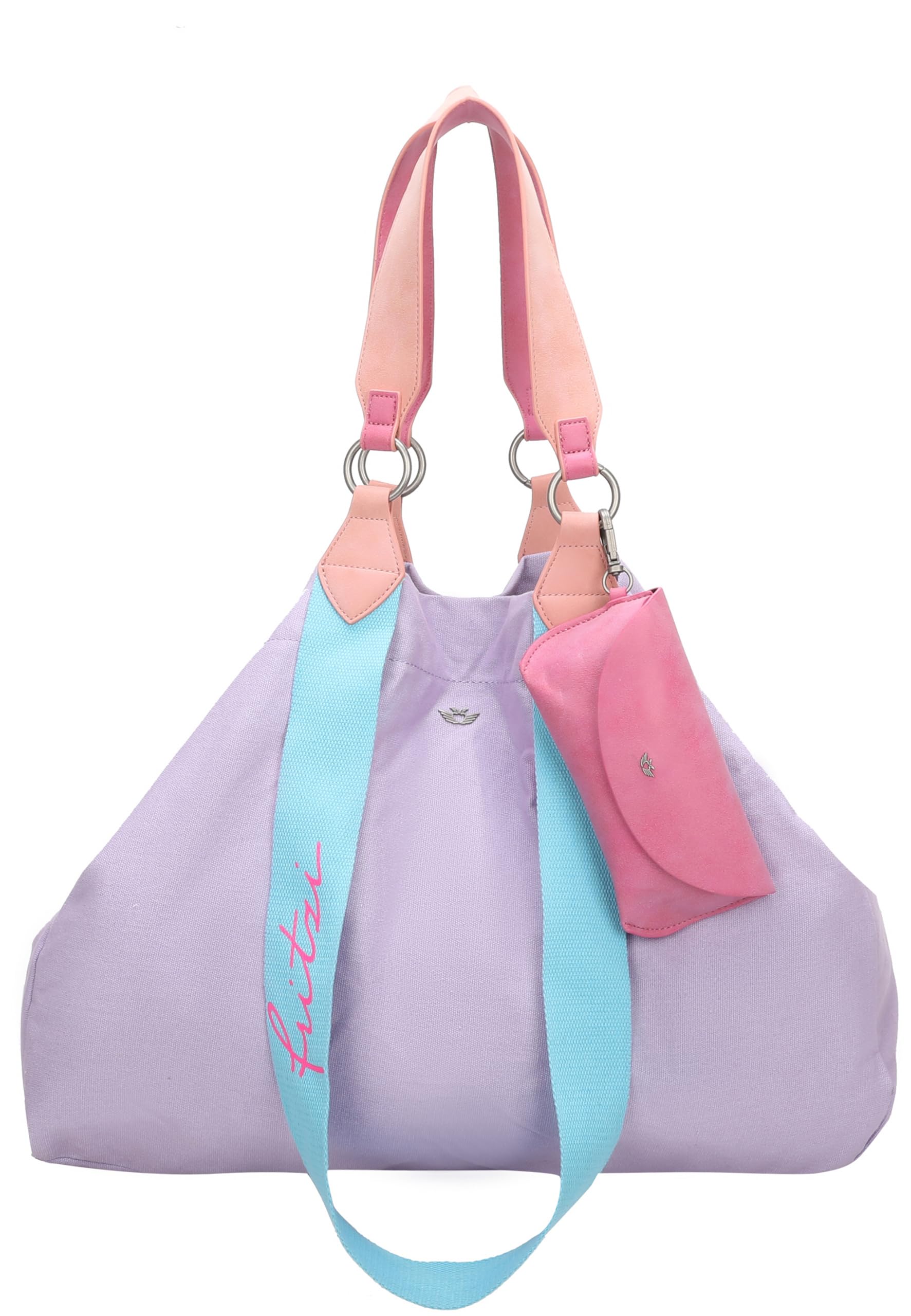 Fritzi aus Preussen Women's Izzy Canvas Light Purple Shoppers