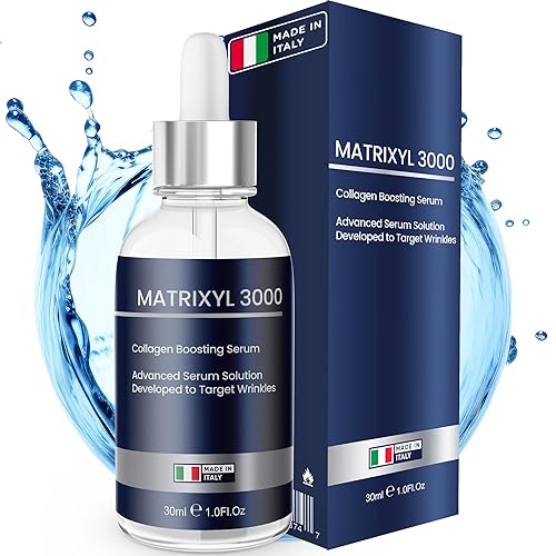 Suero antiarrugas Matrixyl 3000 de ácido hialurónico para la cara  Suero de colágeno  Antienvejecimiento e hidratante para reparación profunda de
