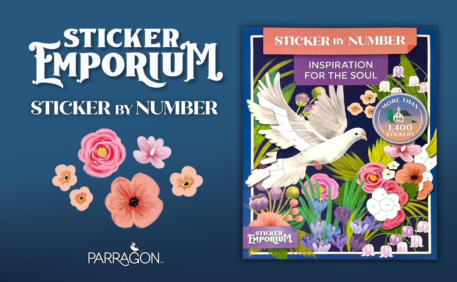 Sticker by Number Inspiration for the Soul: Fusion of Paint-by-Number and Sticker Fun by Sticker Emporium