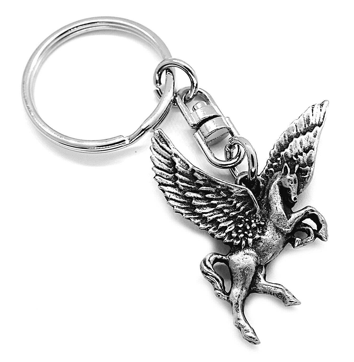 Pegasus Winged Horse Pagan Keyring