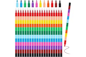 Hxezoc Stackable Crayons: Spark Creativity with Limitless Possibilities