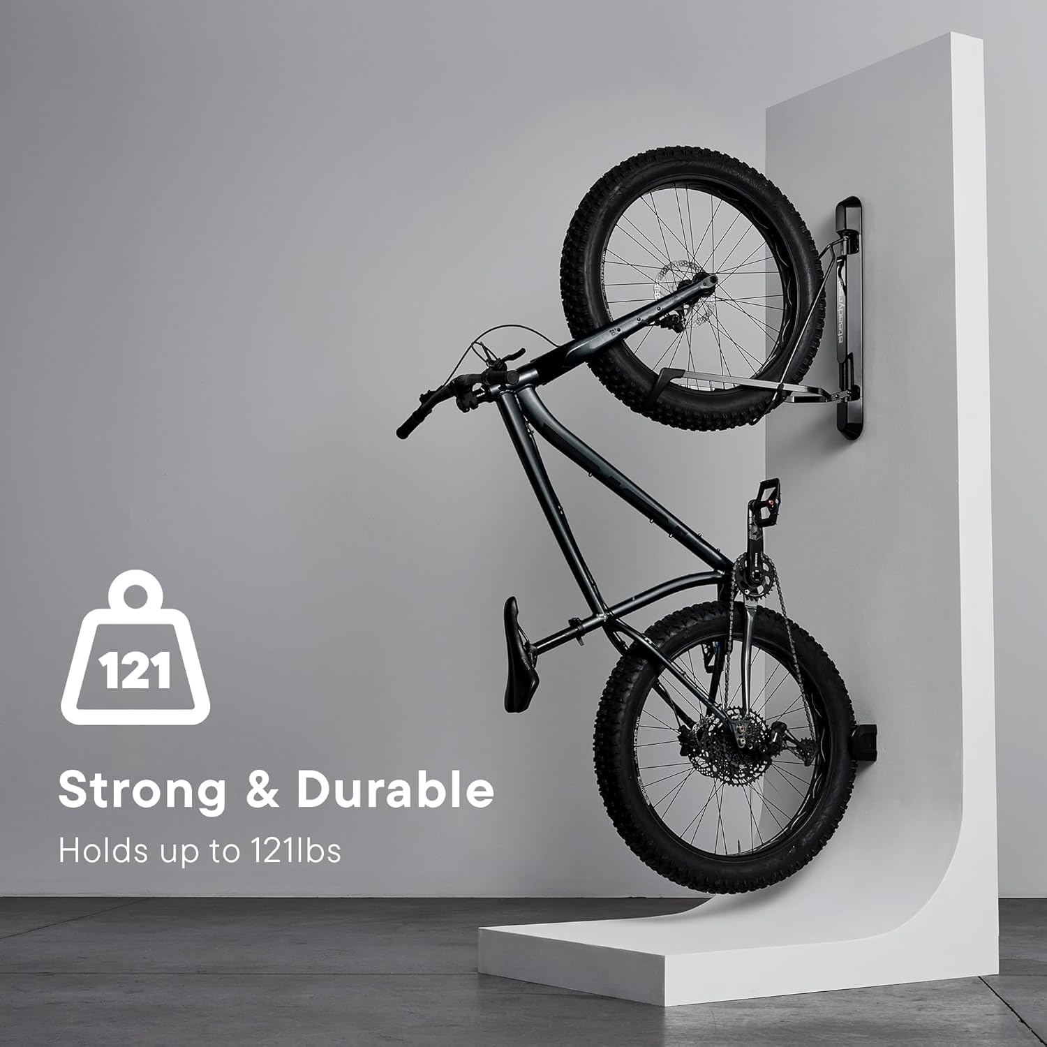 STEADYRACK バイクラック 壁掛け　縦置きファットバイク　希少 Amazon.co.jp: Steadyrack (ステディラック) ファットバイク用自転車
