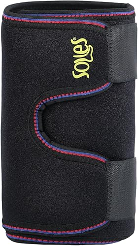 Miniatura 5 de Soles Soporte para muslos y manga de compresión (SLS313) Negro