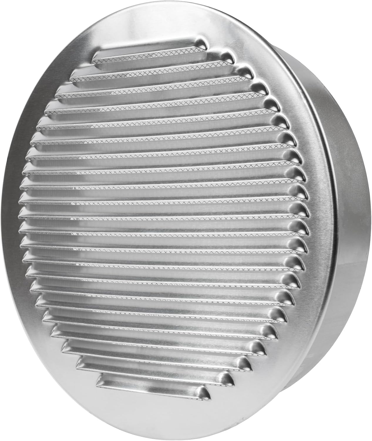 10" Inch Aluminum Universal Louvered Vent Cover Wall Mountable