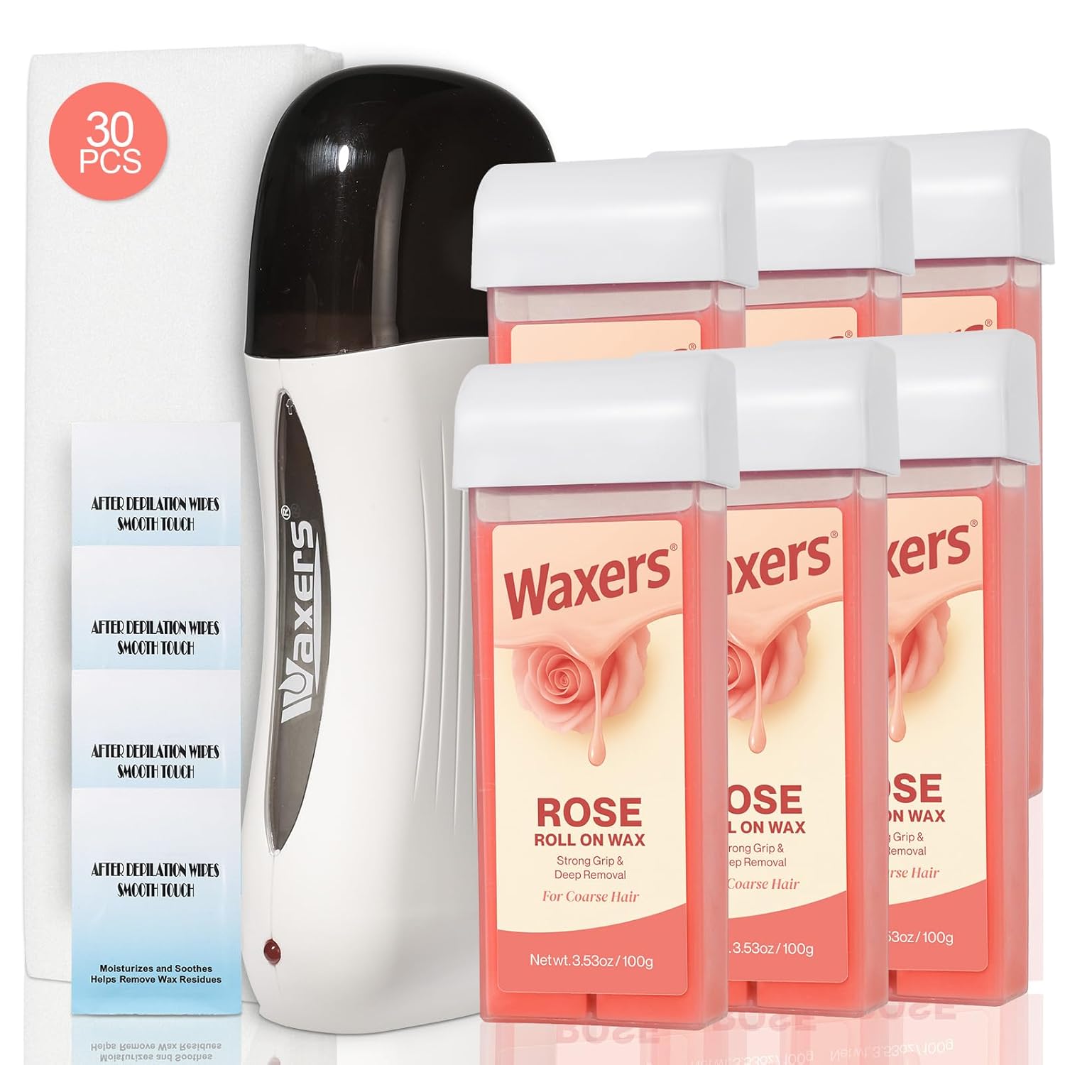 Roll on Wax Kit, Waxing Kit for Women & Men