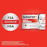 Sudafed PE Tabletas de alivio de la congestión sinusal, 10 mg de fenilefrina HCI, 36 Ct