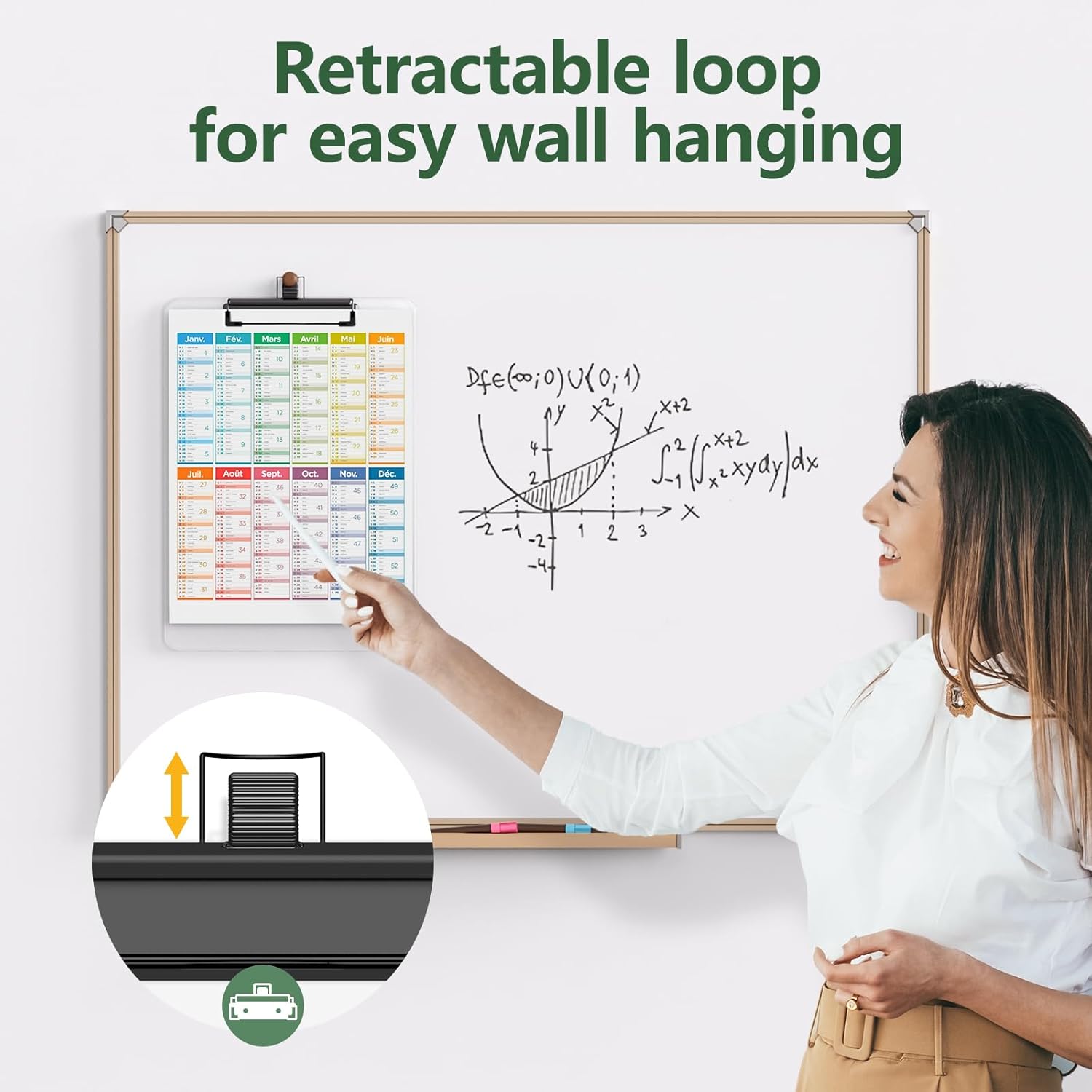 Clear Clipboard with Pen Holder, 8.5 x 11 Plastic Clip Boards with Black Low Profile Clip, Letter Size for Classroom, Teacher, Students, School, Office Supply(Pack of 25)