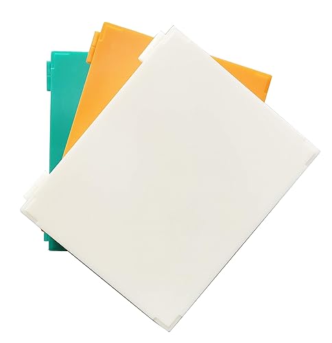 Miniatura 6 de MUHWA Caja de almacenamiento de diapositivas de microscopio de plástico de 100 lugares, caja de diapositivas de vidrio de microscopio, colores