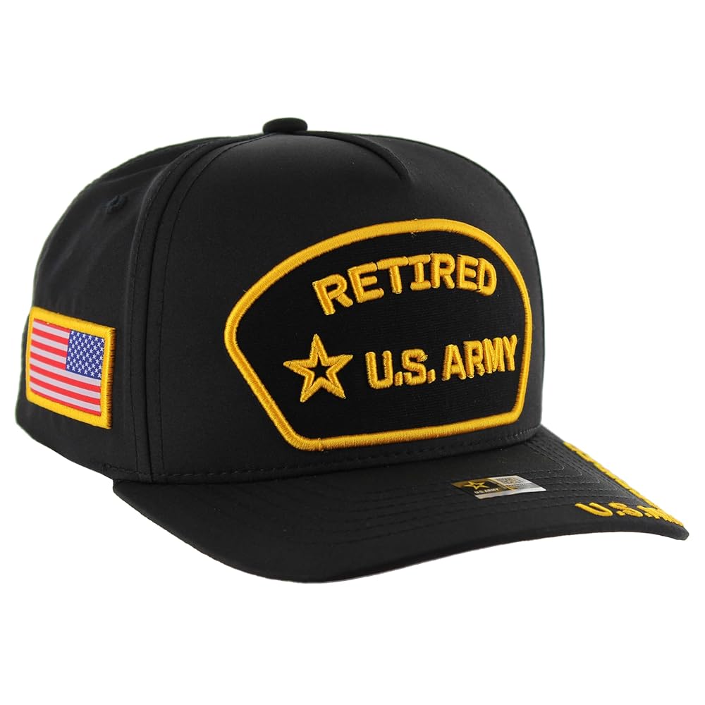 US Army Retired Veteran Hat for Men Official Licensed