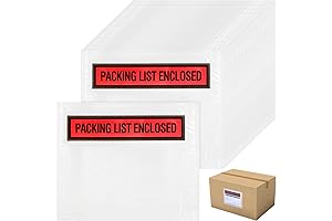 Packing List Enclosed Envelopes Clear Labels