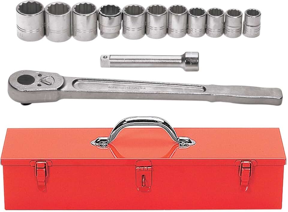 Williams WSH-13TB 13-Piece 3/4-Inch Drive Socket and Drive Tool Set