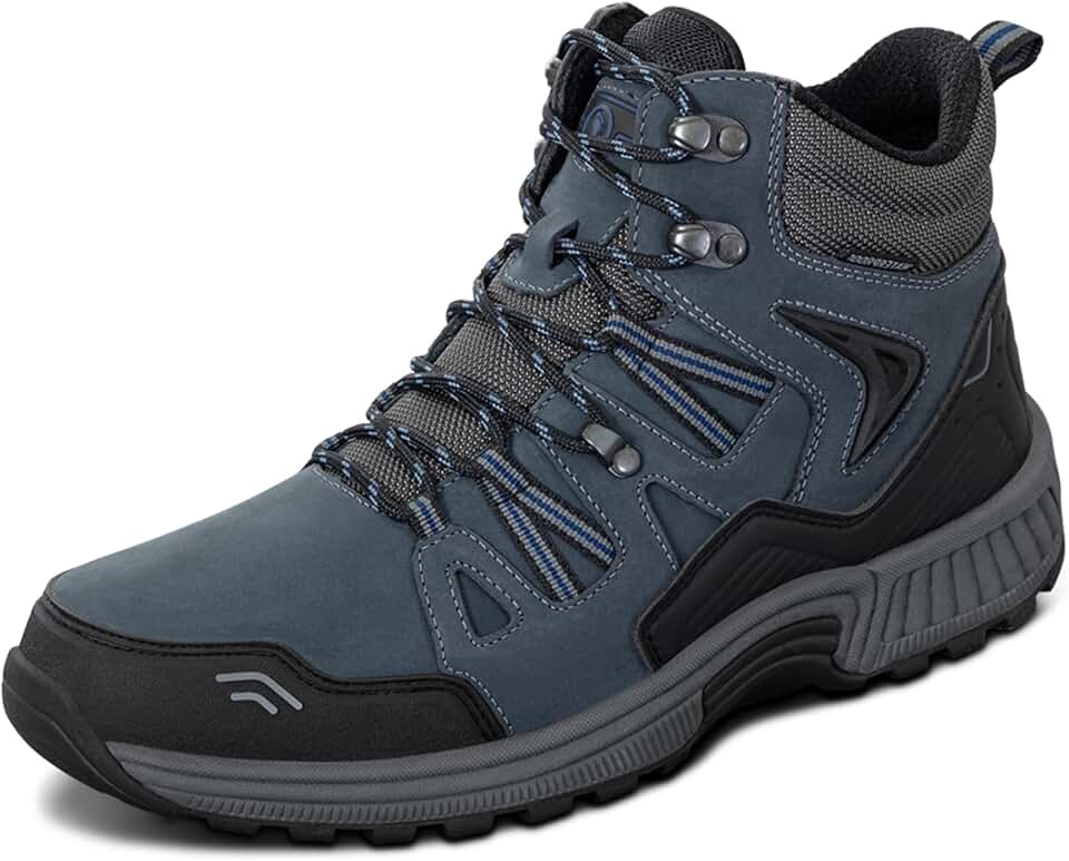 Orthofeet Women's Orthopedic Dakota Waterproof Lug Sole Hiking Boot