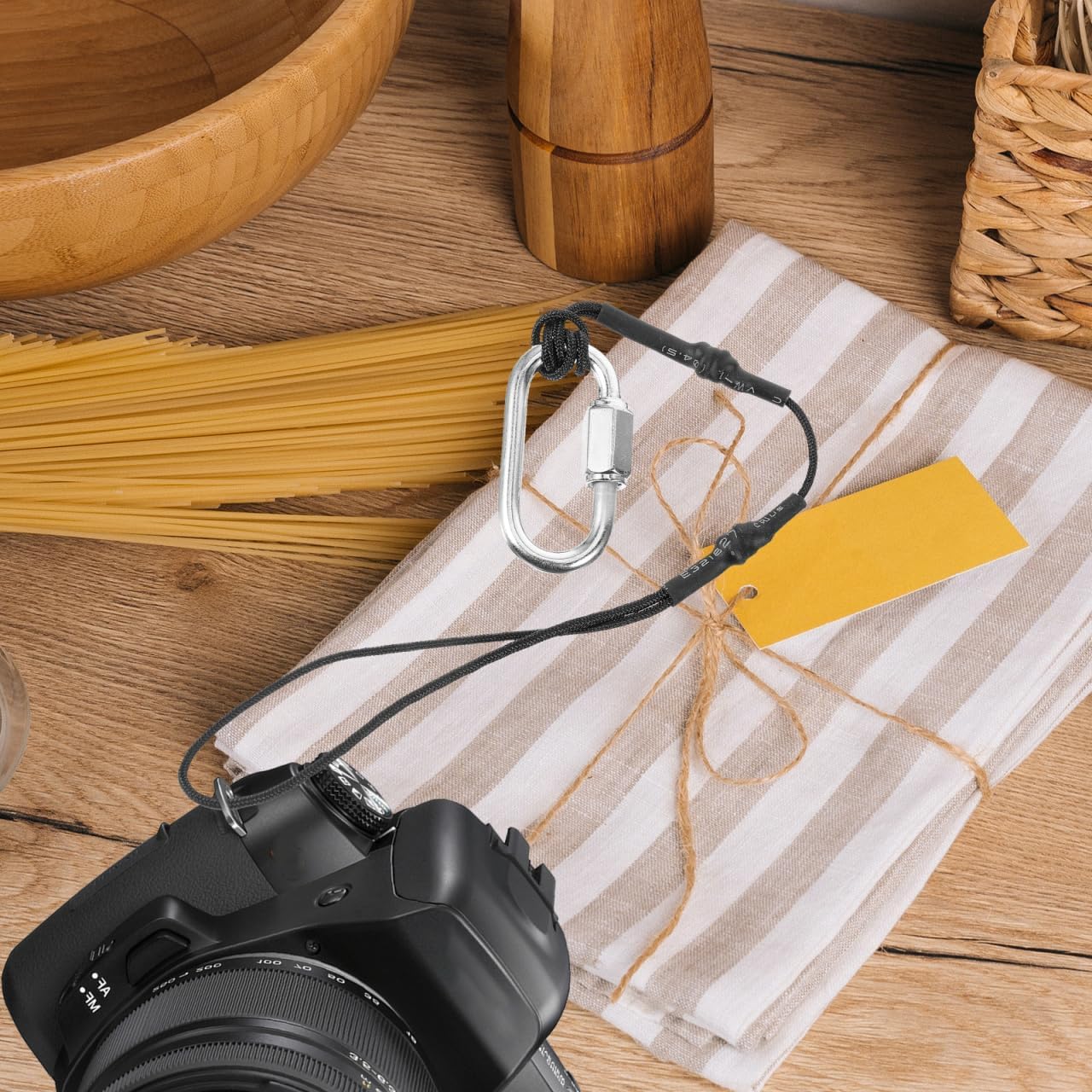 Mikikit Camera Safety Rope Fixing Tether Ropes for Camera Small Sports Camera Safety Sports Camera Camera Supply