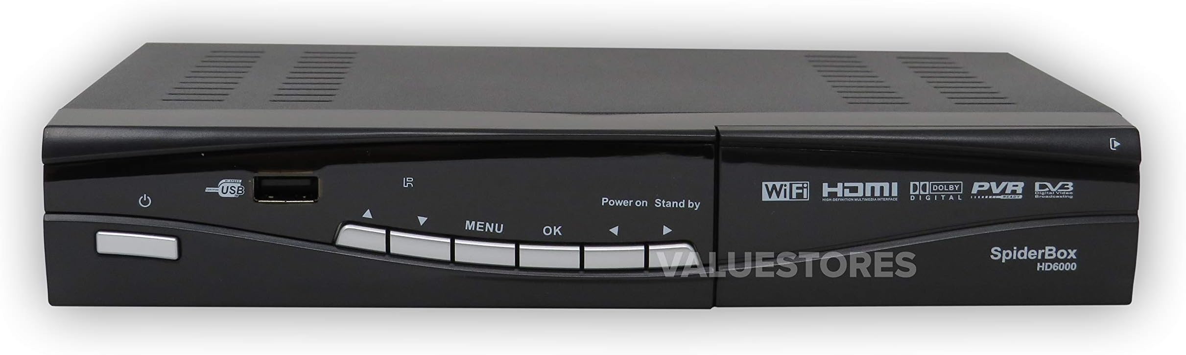 6000 HD Digital Satellite Receiver Set Top Box Built-in WIFI Plus Smart Card Reader for Free To Air Channels