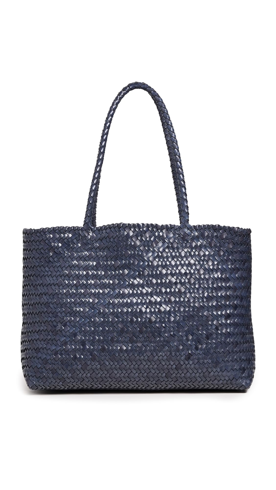 Madewell Handwoven Leather Tote