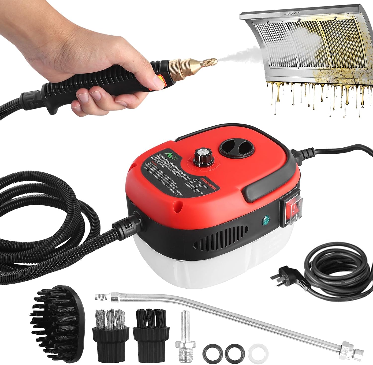 Steam Cleaners, 2500W Handheld Steam Cleaner, Handheld High Temp