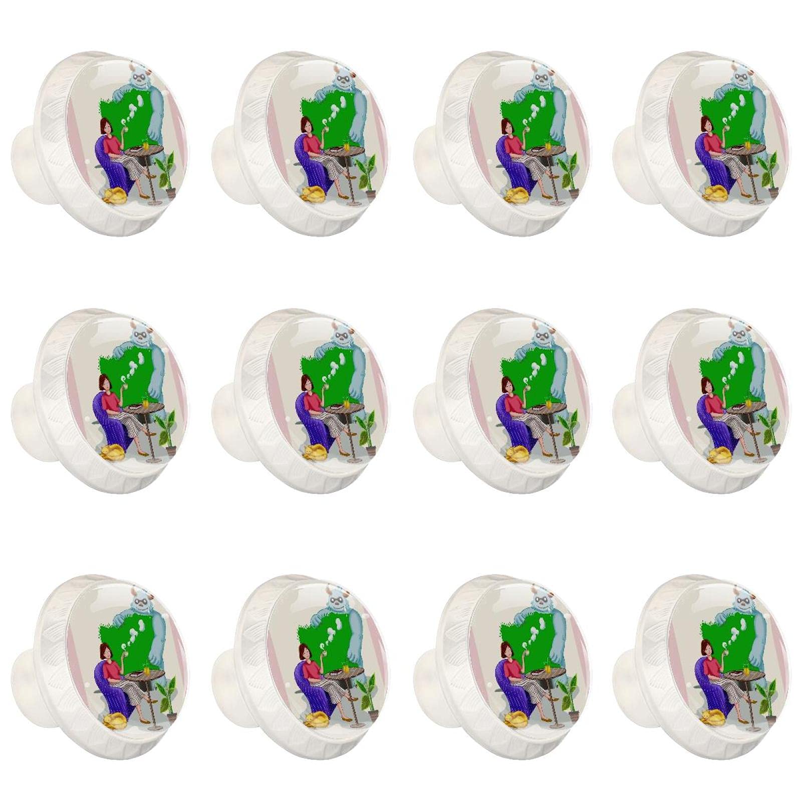 Boutons de cuisine ronds pour relooker un meuble de chambre ou des placards de cuisine