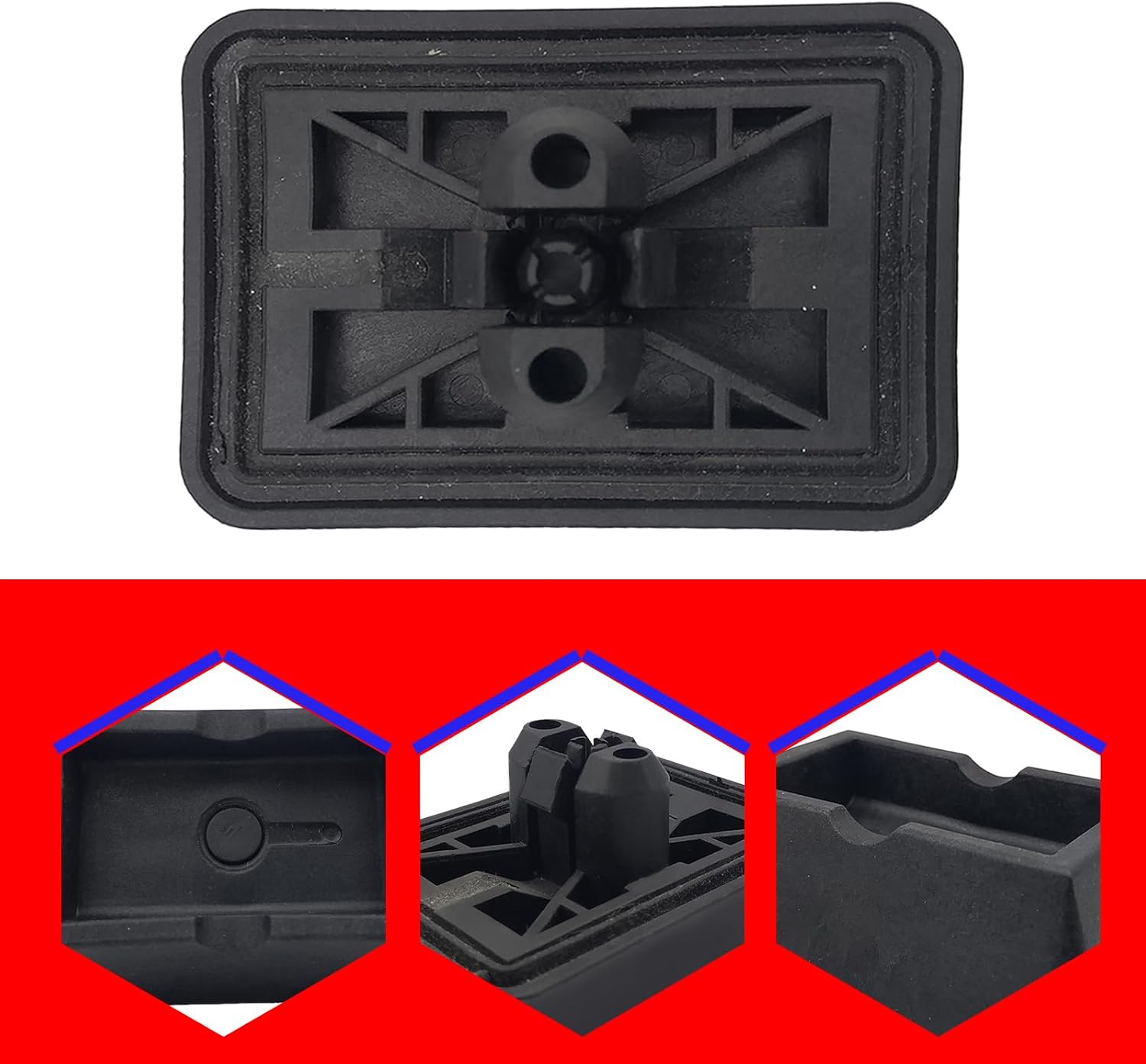 SMMS Jack Point Pad Jacking Support Plug Lift Block for BMW E46 E63 E64 E65 E66 E67 E83 E85 E86 E89 Replaces OE 51718268885