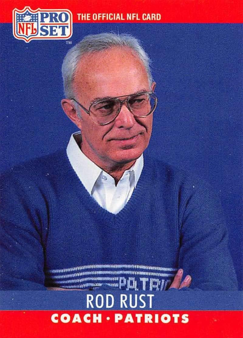 Amazon.com: Football NFL 1990 Pro Set #209 Rod Rust #209 NM RC Rookie ...