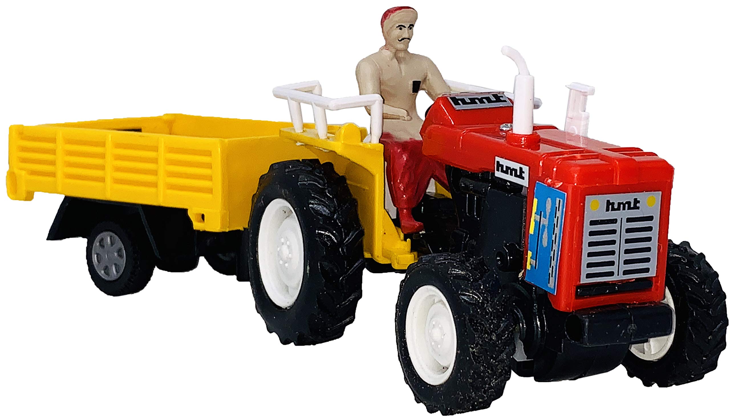 Buy Wishmaster India Agriculture Tractor Small Size Made of Plastic