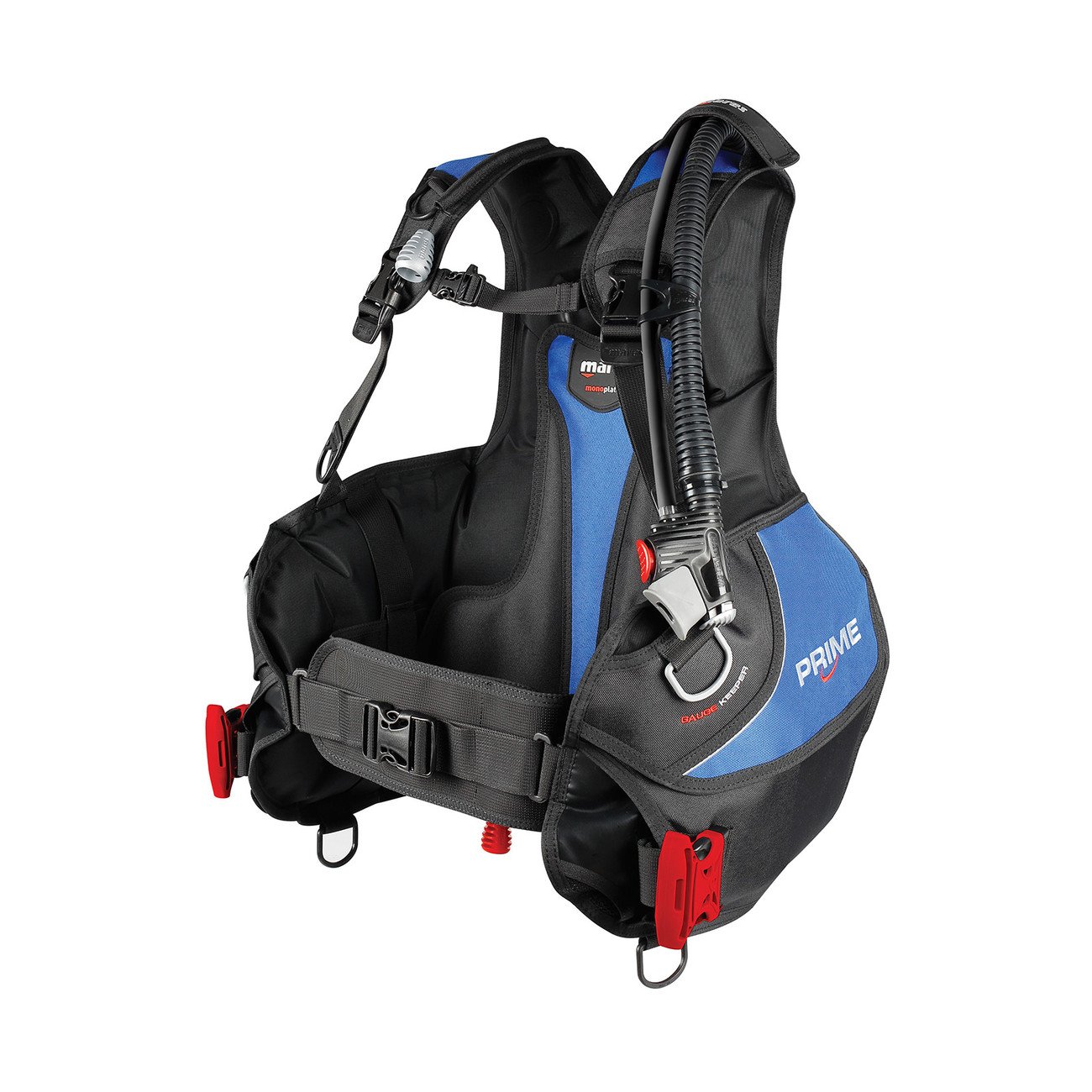 Mares Adult Prime Upgradeable BCD, Blue, Large