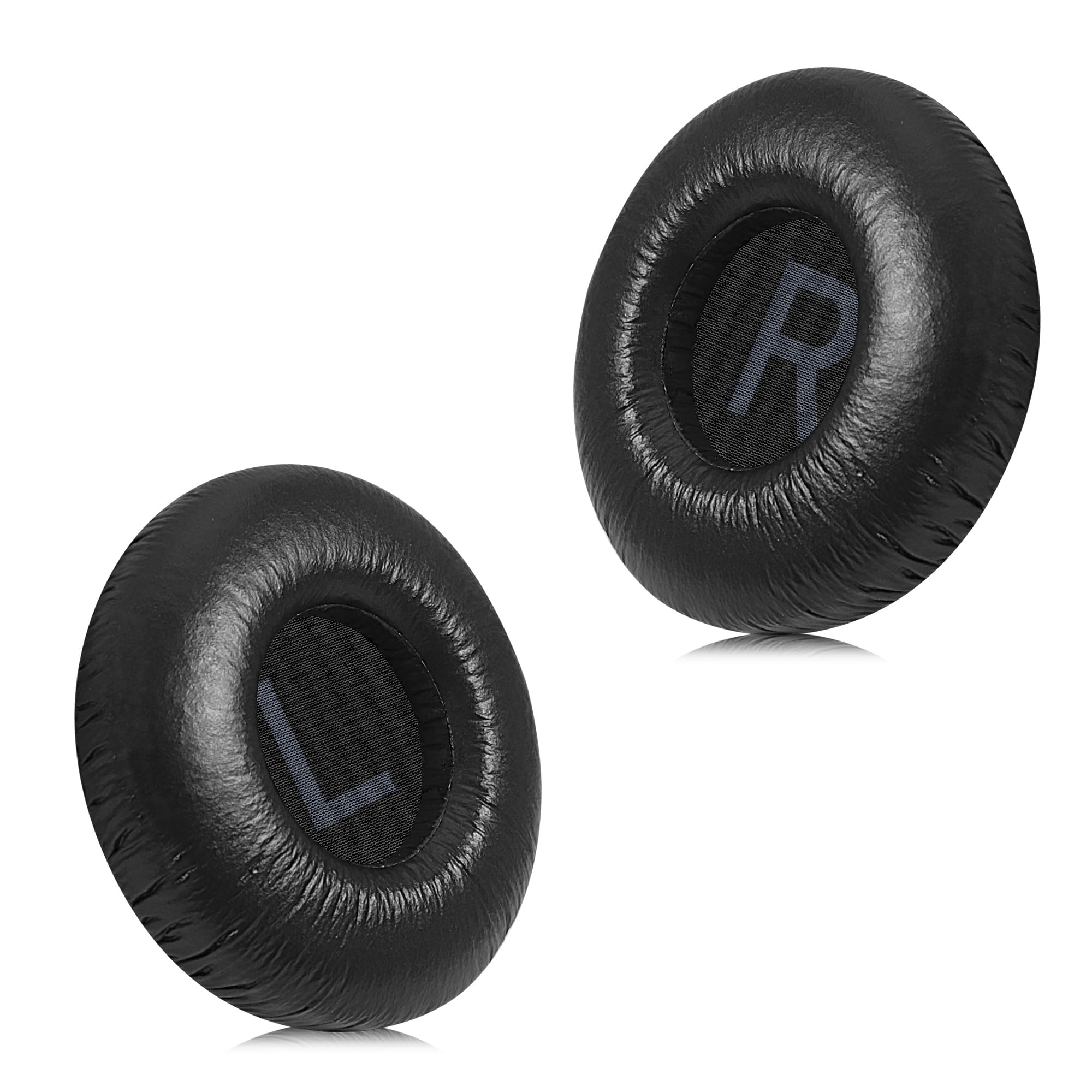 Joghaw Replacement Ear Pads for JBL Tune 600BTNC/660NC/T600BT/670NC - Protein Leather (Textured PU Leather) with Memory Foam - Black