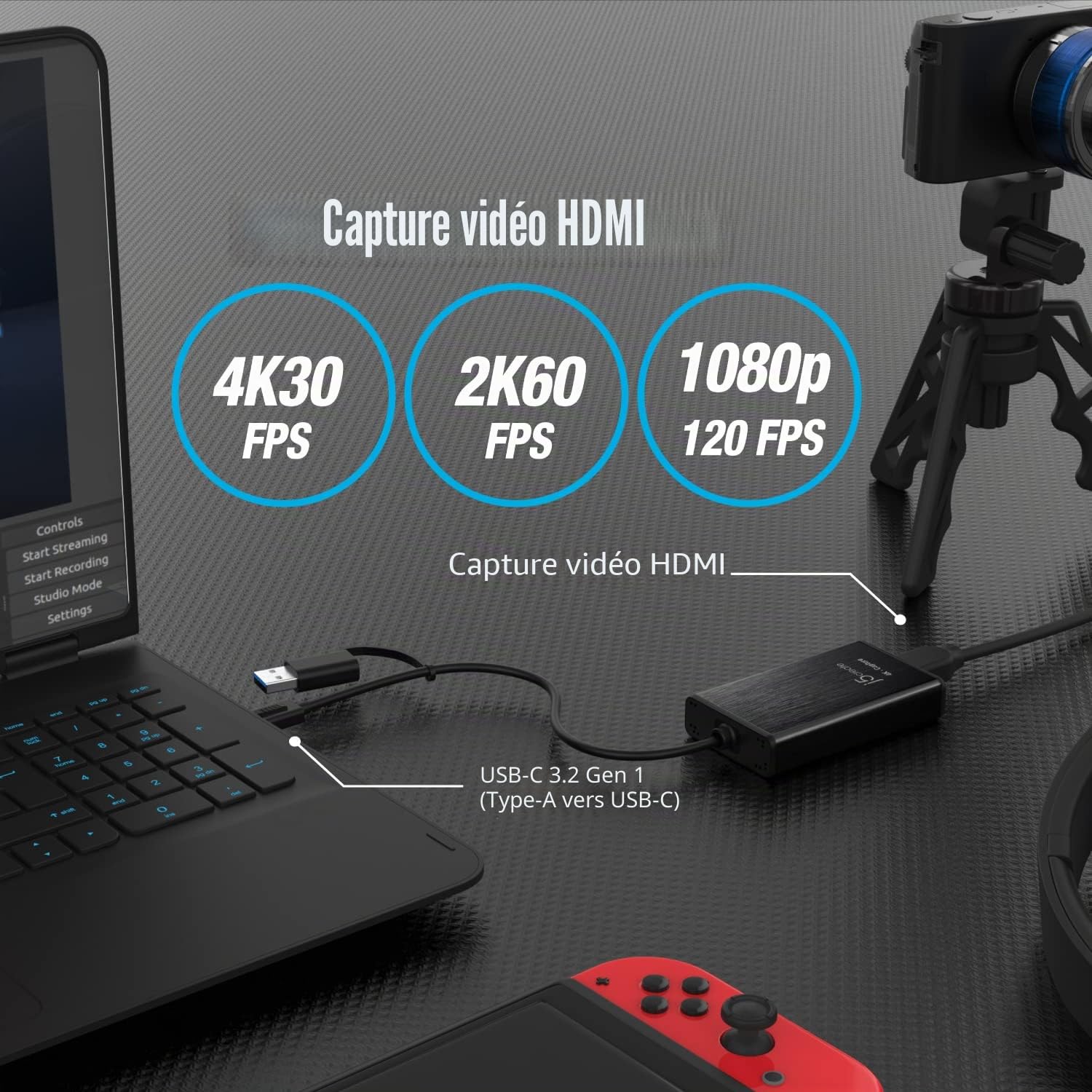 j5create 4K HDMI Video Capture Card