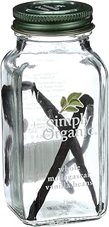 Simply Organic Whole Madagascar Vanilla Beans ORGANIC 2 beans Bottle