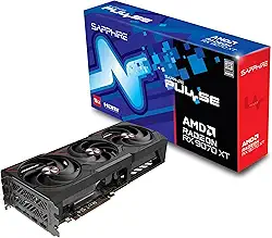 Sapphire Placa gráfica para jogos Pulse AMD Radeon™ RX 9070 XT com 16GB GDDR6, AMD RDNA 4