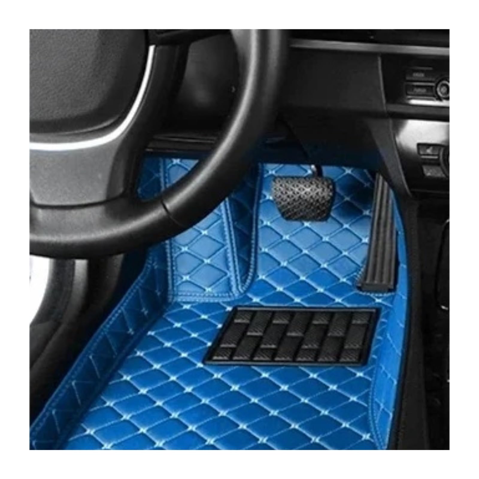 Fußmatten Für Mercedes Für Benz Für Vito W447 RHD 2018-2022 Auto TPE Fußmatten Pad wasserdichte Matte Innen teppichAuto(Dark red 2)